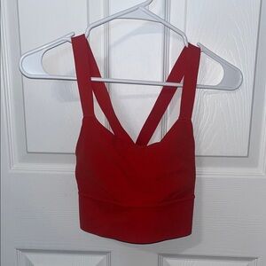 Athleta Vibrant Red Activewear Top